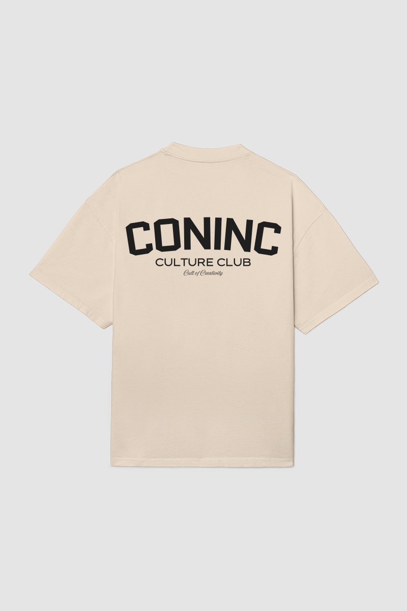 Club T-shirt Creme