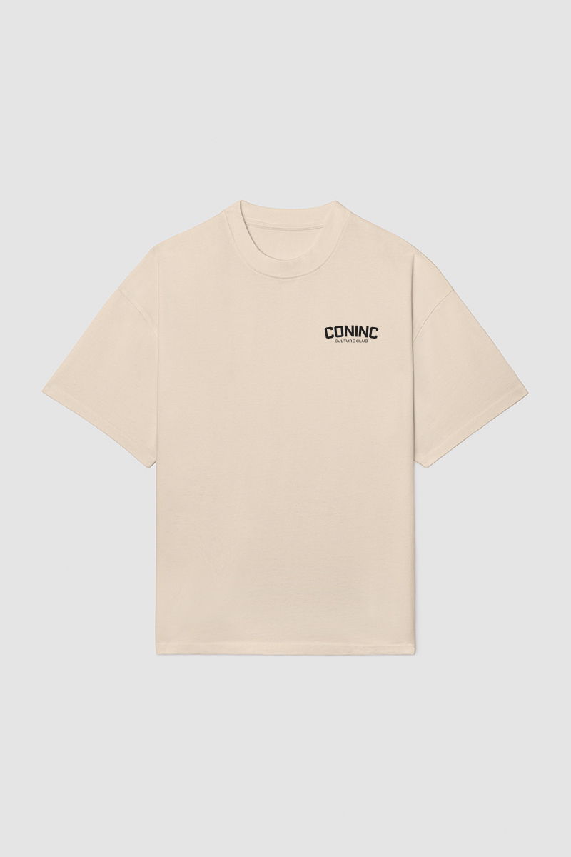 Club T-shirt Creme